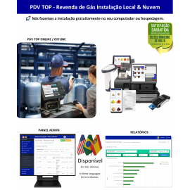 Distribuidora de Gás PDV para rodar diretamente no..