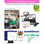 Pet Shop PDV para rodar diretamente no seu computador (instalação local) ou em Nuvem