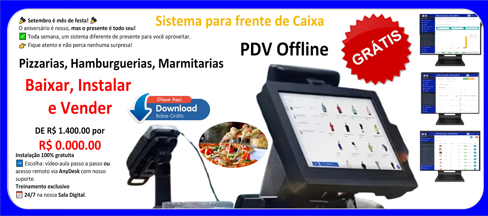 Pdv offline Gratuito
