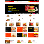 Site Hamburguerias - site pronto
