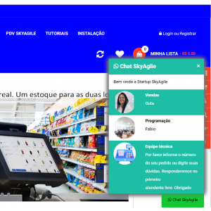 Chat WhatsApp 2em1 Master