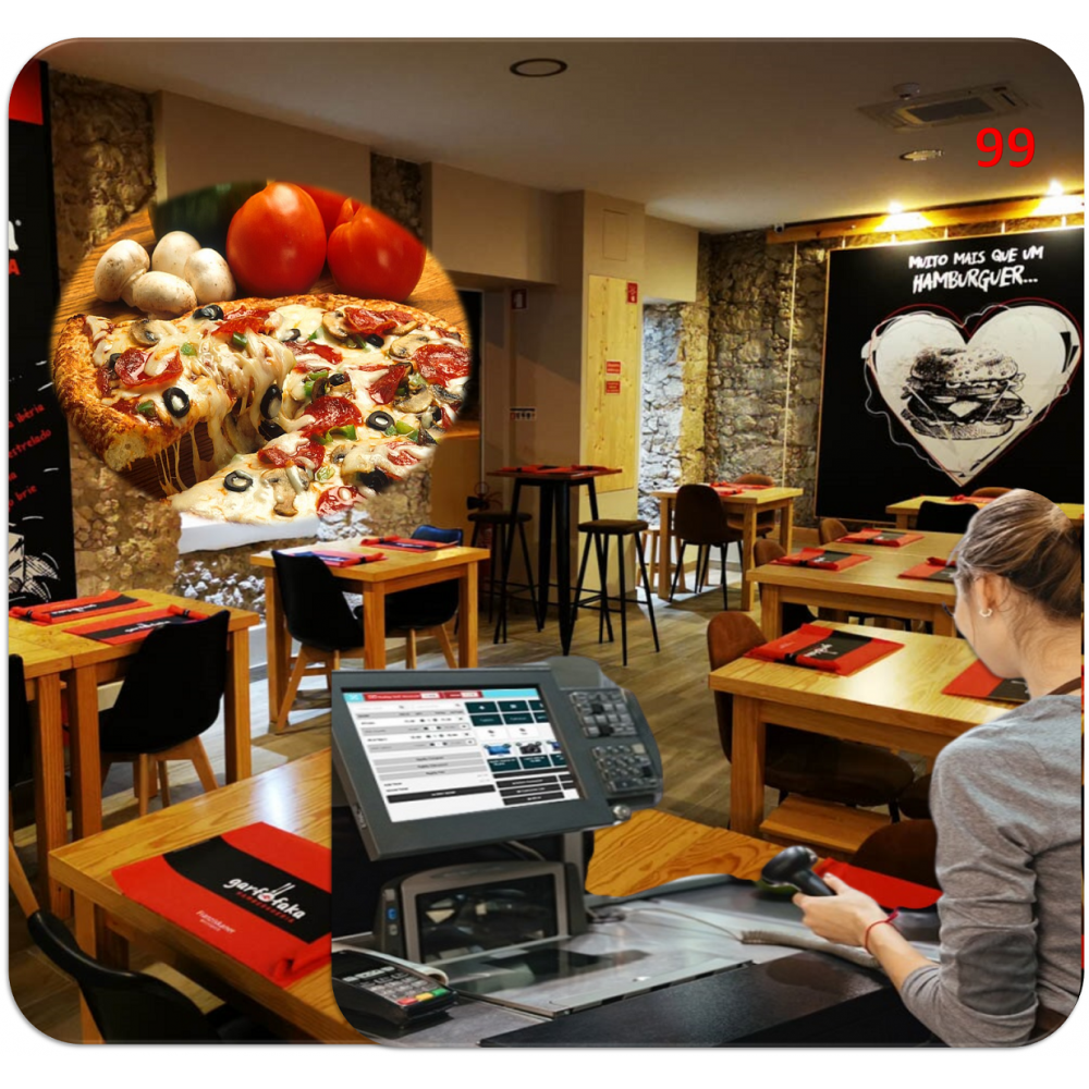 PDV Pizzarias – para Instalação em Hospedagem