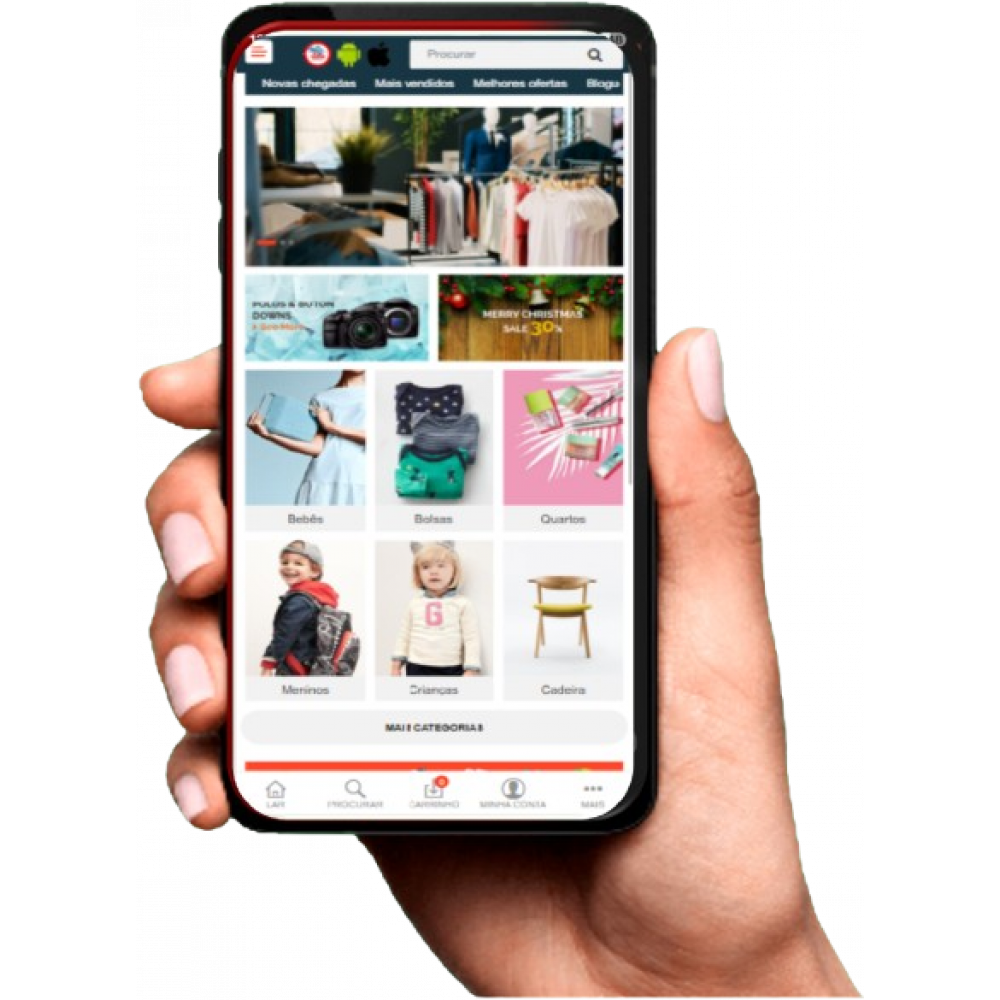 Site Grátis Cosméticos - pronto para vender