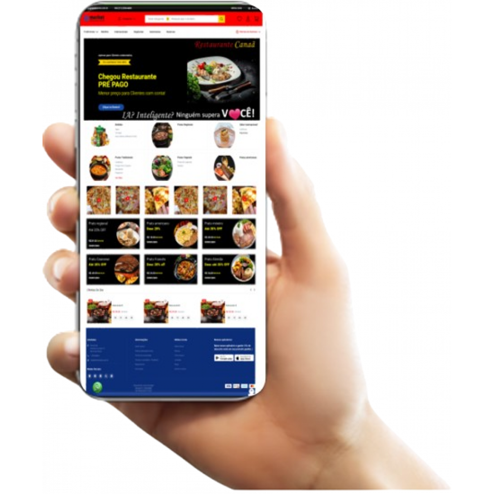 Site Grátis Marmitarias - pronto para vender