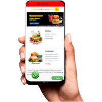 Site Grátis Hamburguerias - pronto para vender