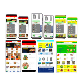 App 2em1 Layout clean Lancherias - site pronto + app